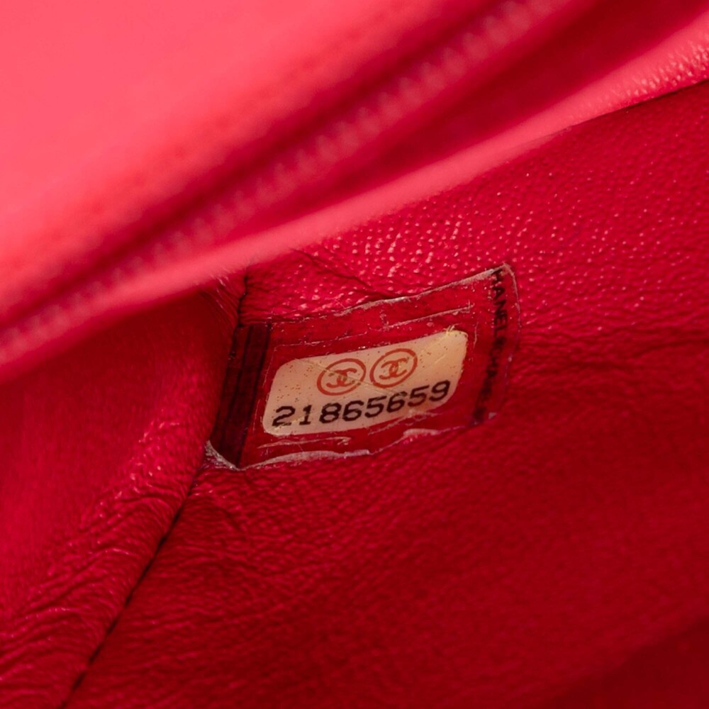 Pre-Loved Chanel Mini Rectangular Classic Lambskin Single Flap - Picture 6 of 7